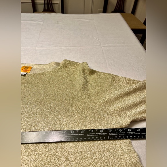 Ruby Rd. Gold and Cream Ombre Sweater Set - Picture 8 of 14